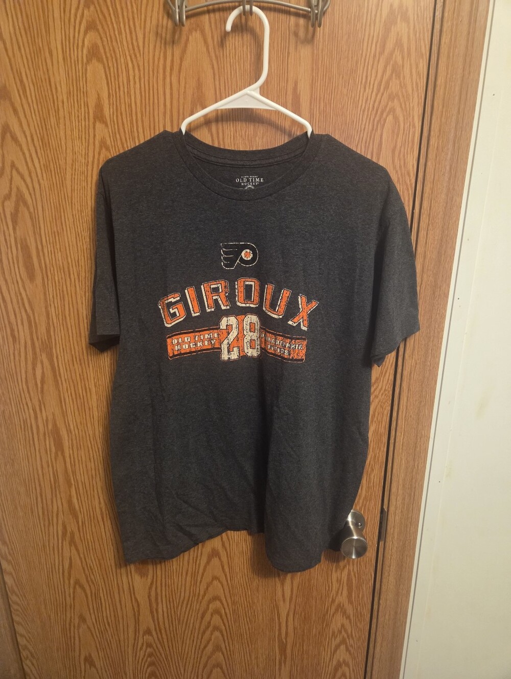 Old Time Hockey Philadelphia Flyers Claude Giroux Shirt Sz Large Men's NHL